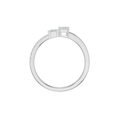 DLR002639 18 KT / White Gold / 18