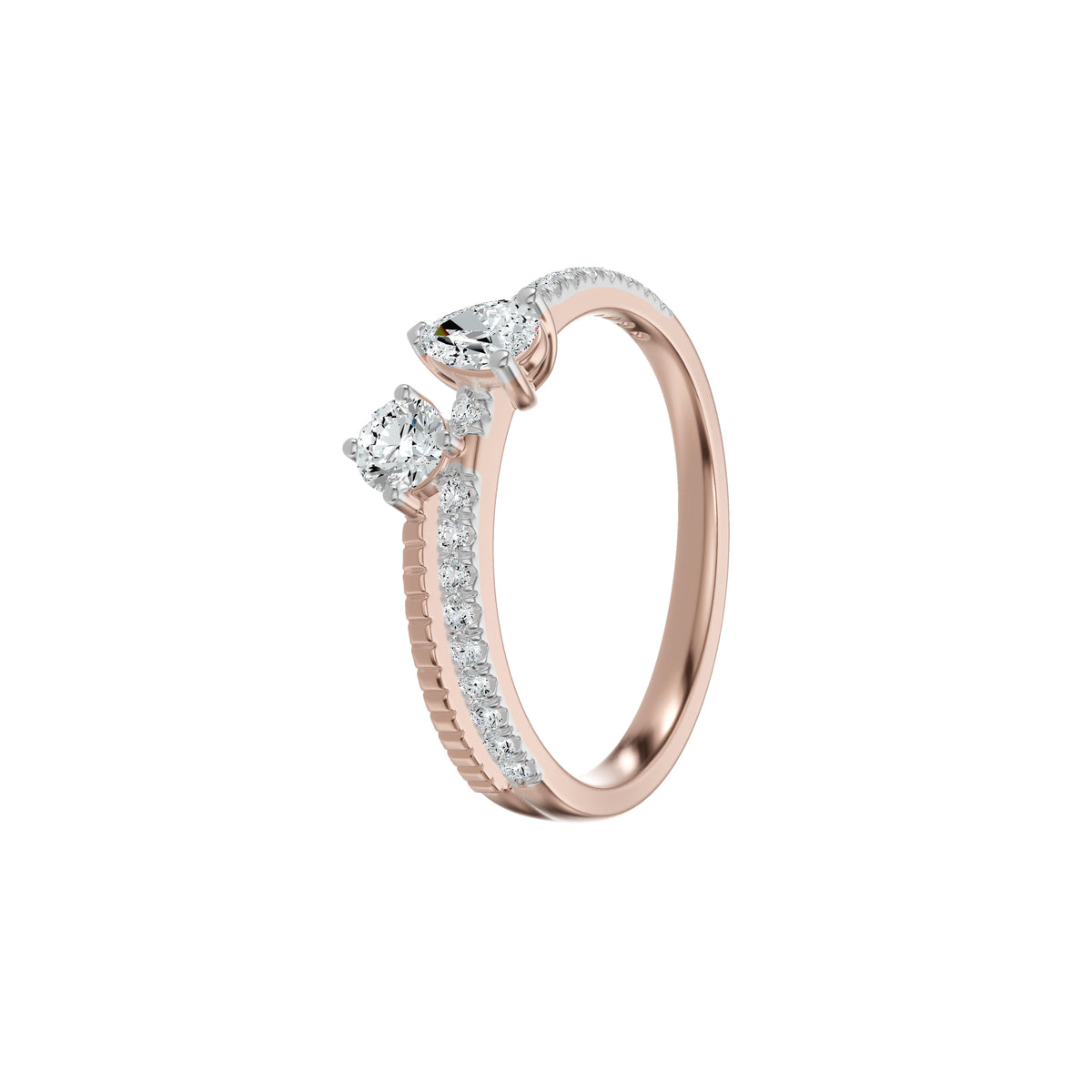DLR002640 18 KT / Rose Gold / 18