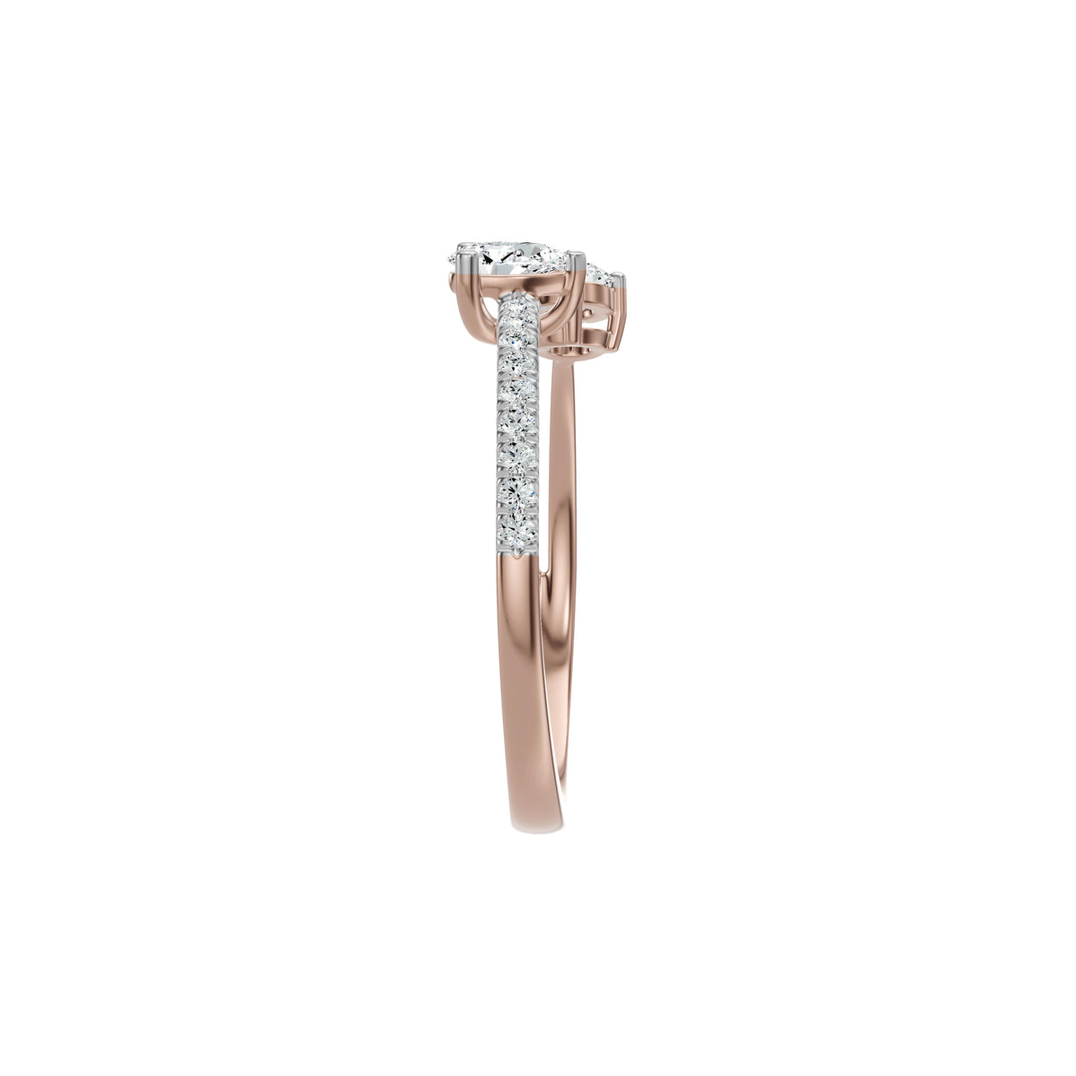 DLR002640 18 KT / Rose Gold / 18