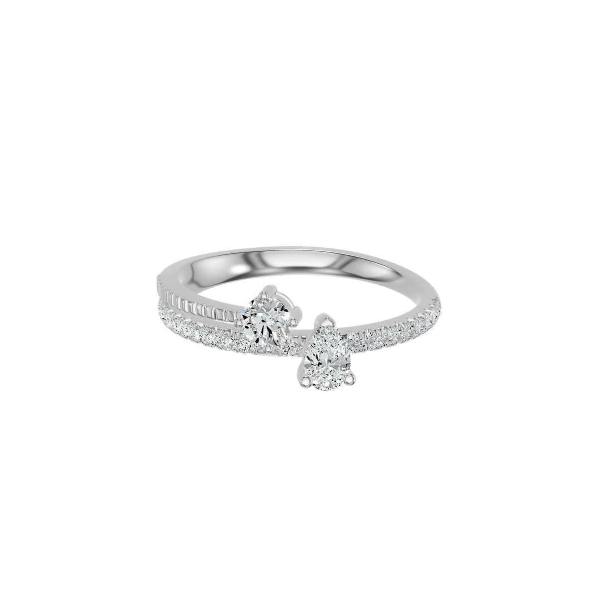 DLR002640 18 KT / White Gold / 18