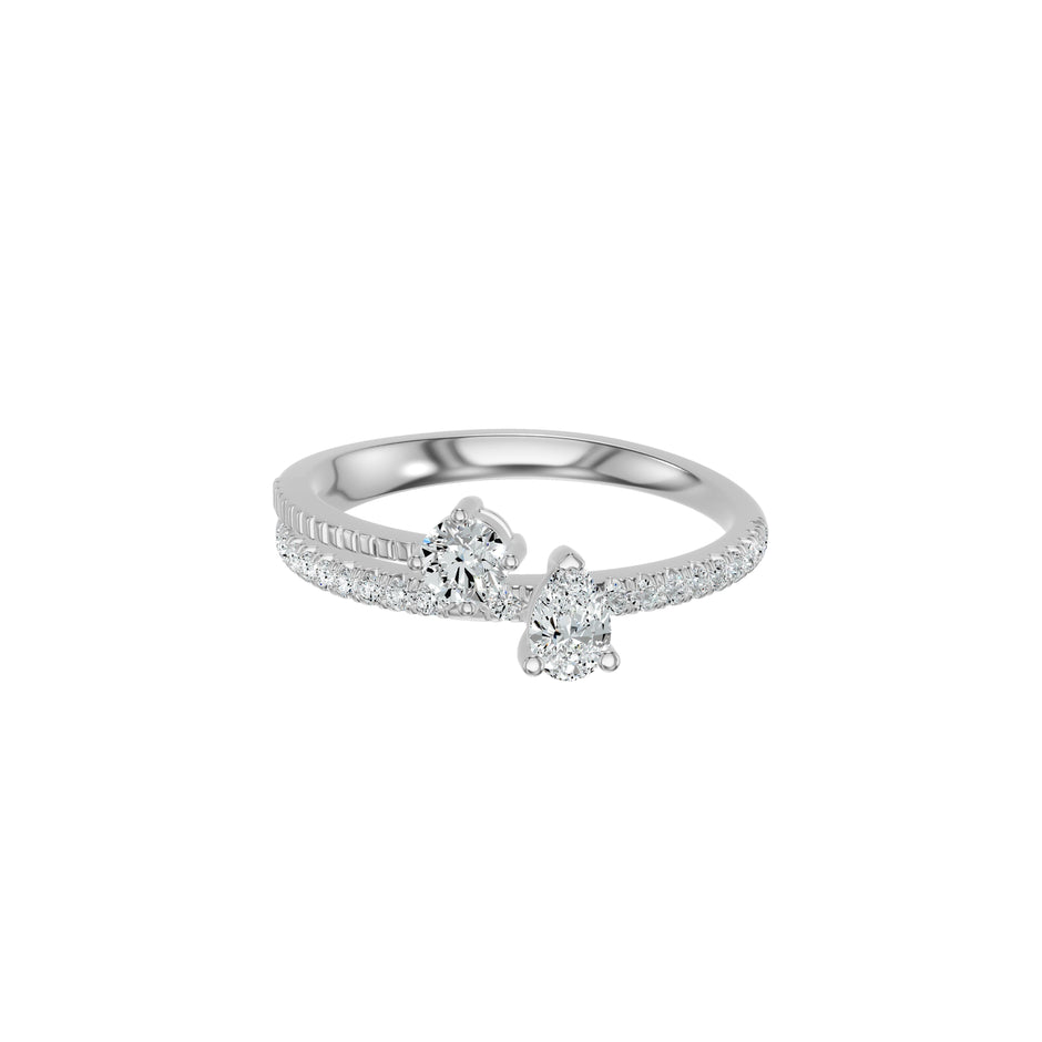 DLR002640 18 KT / White Gold / 18