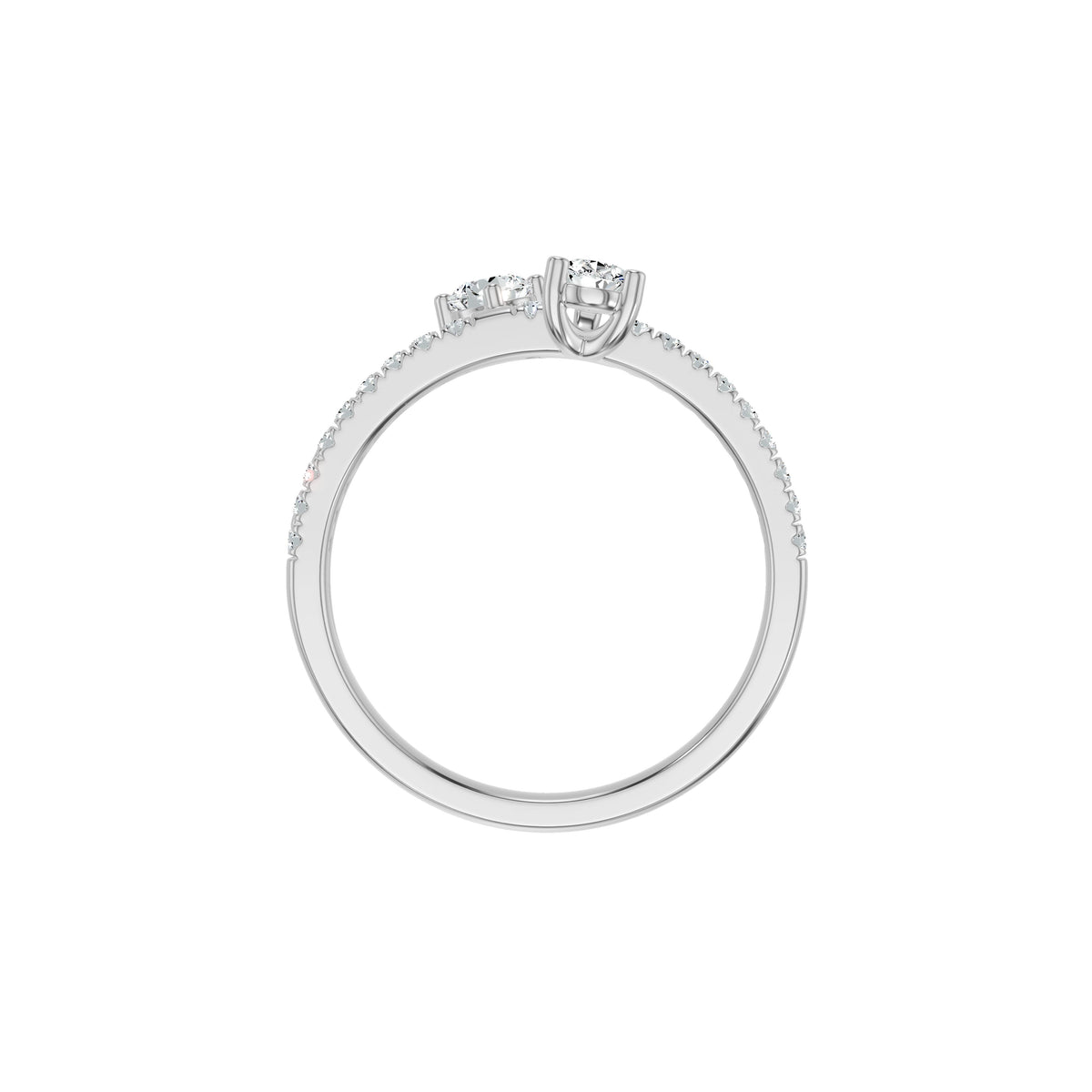 DLR002640 18 KT / White Gold / 18