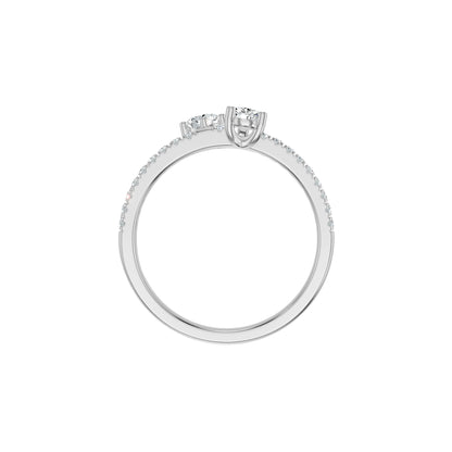 DLR002640 18 KT / White Gold / 18
