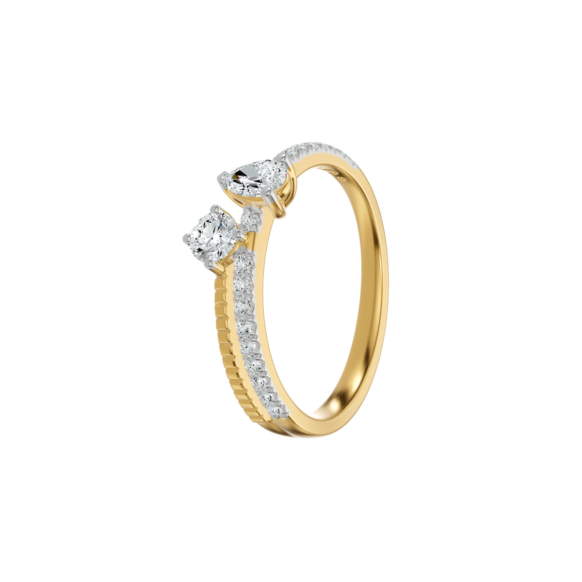 DLR002640 18 KT / Yellow Gold / 18
