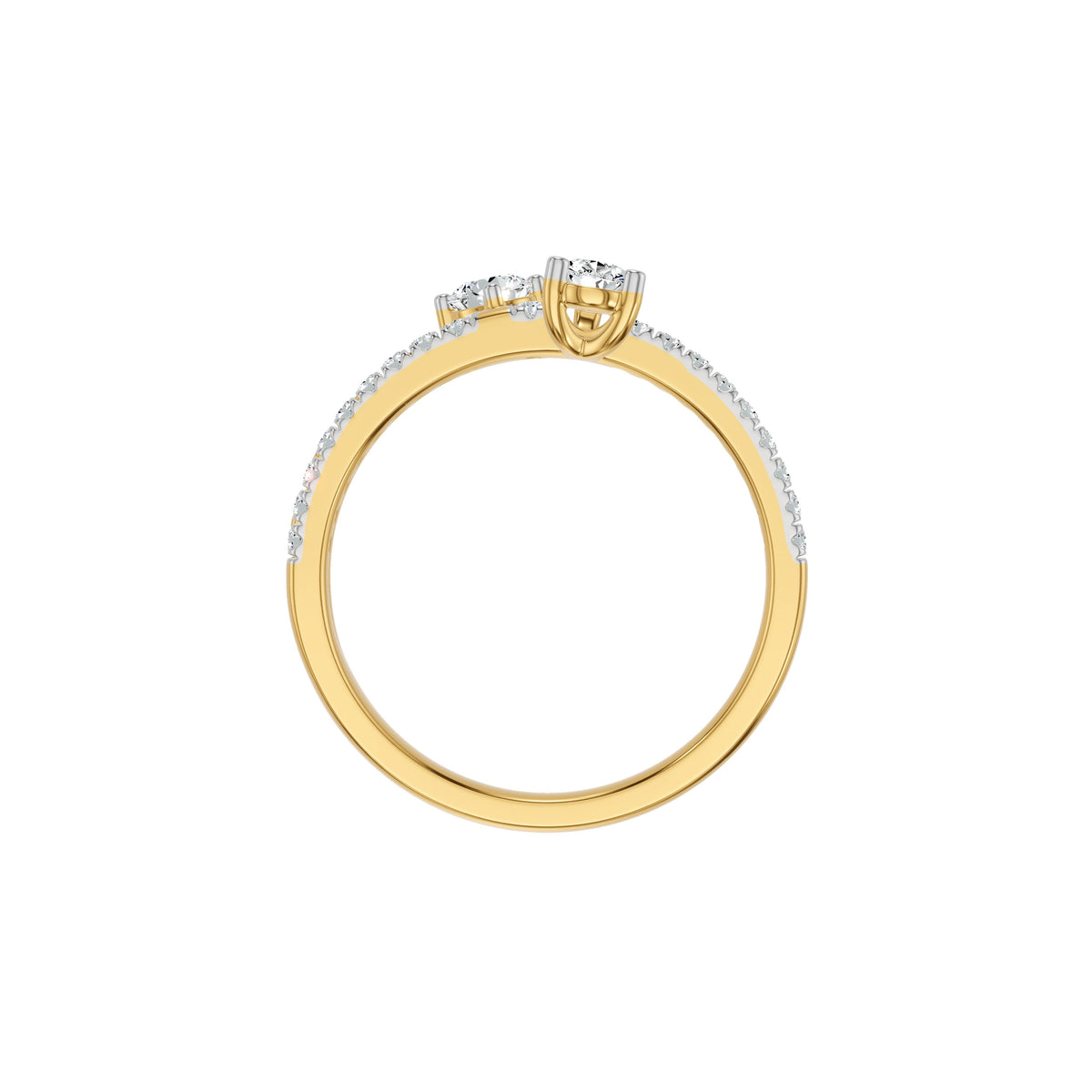 DLR002640 18 KT / Yellow Gold / 18
