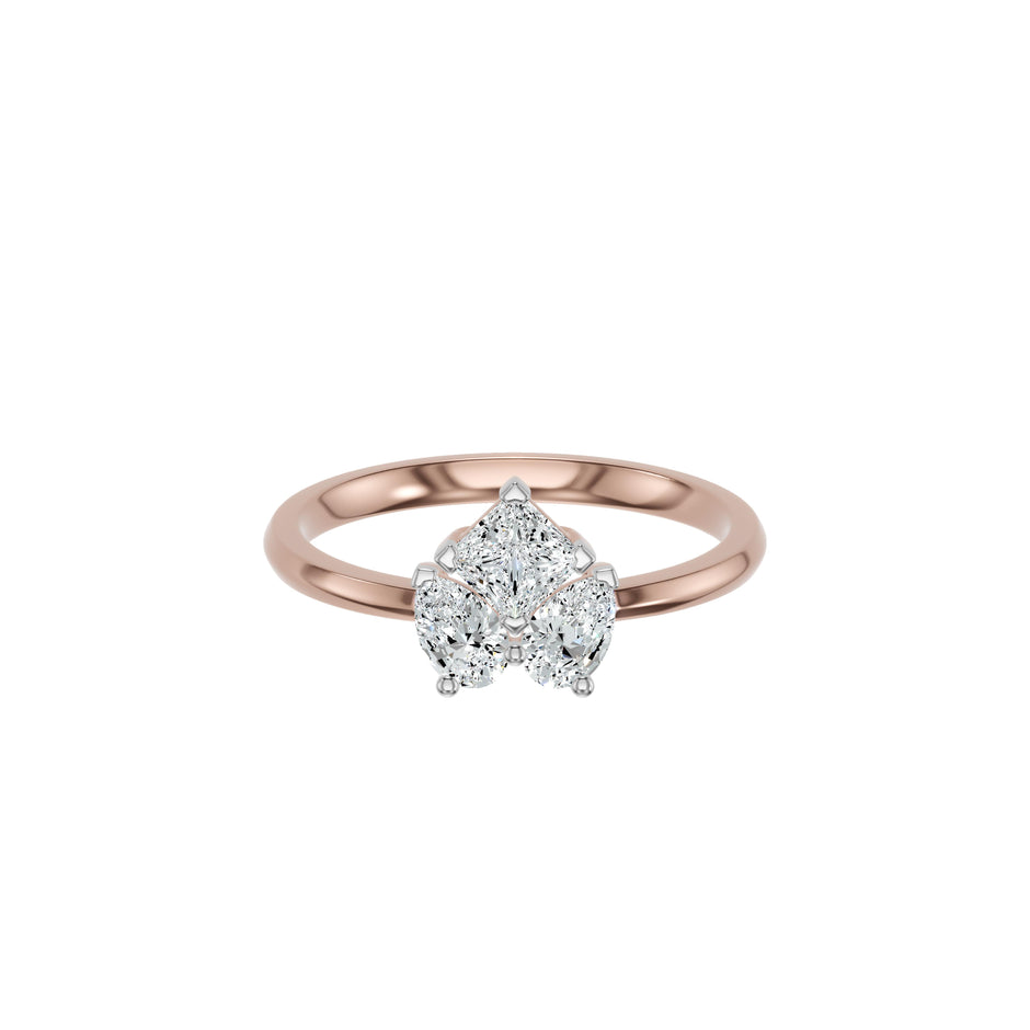 DLR002641 18 KT / Rose Gold / 18