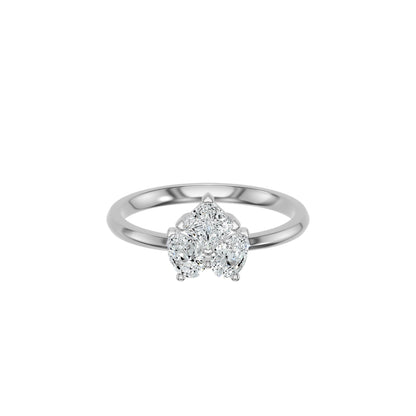 DLR002641 18 KT / White Gold / 18