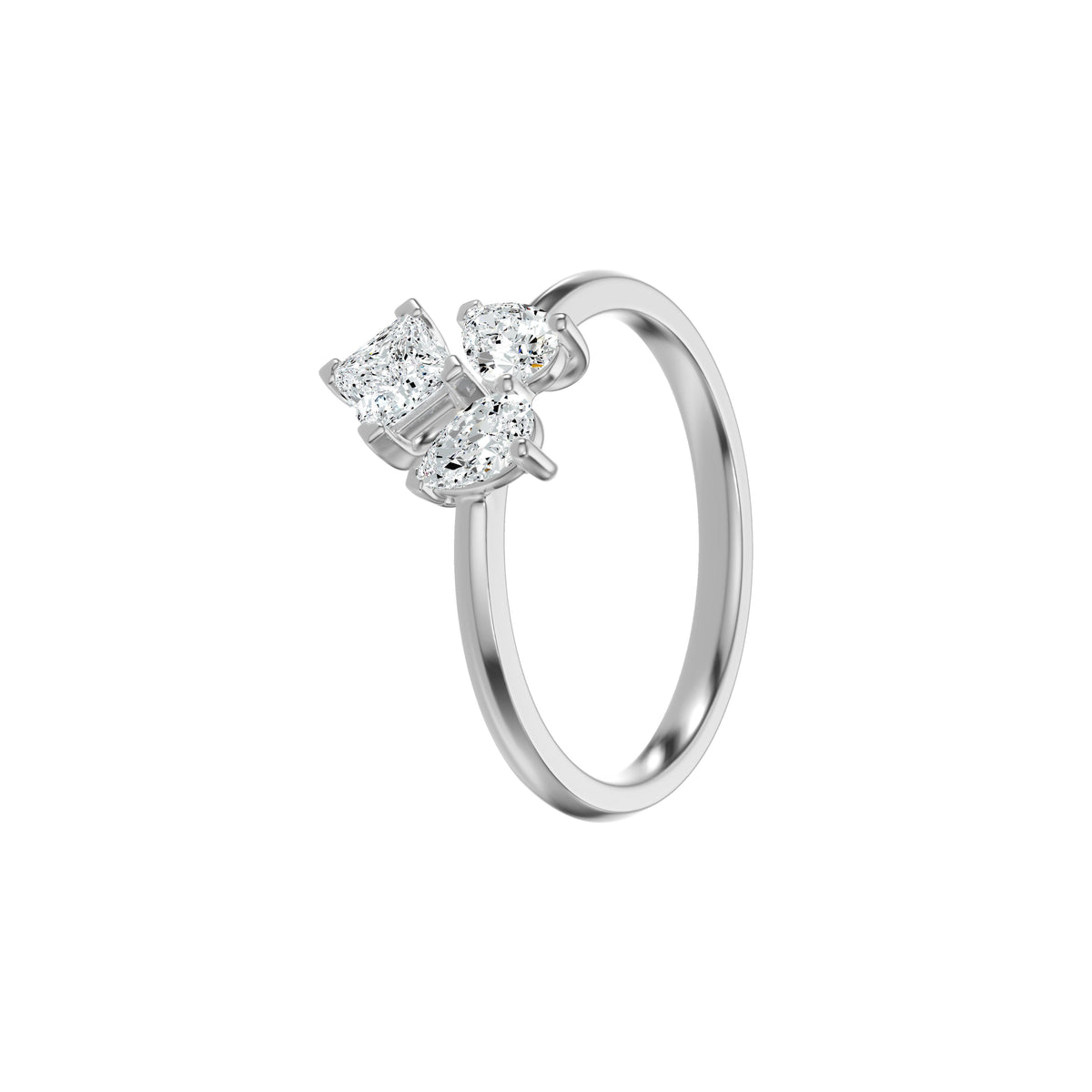DLR002641 18 KT / White Gold / 18
