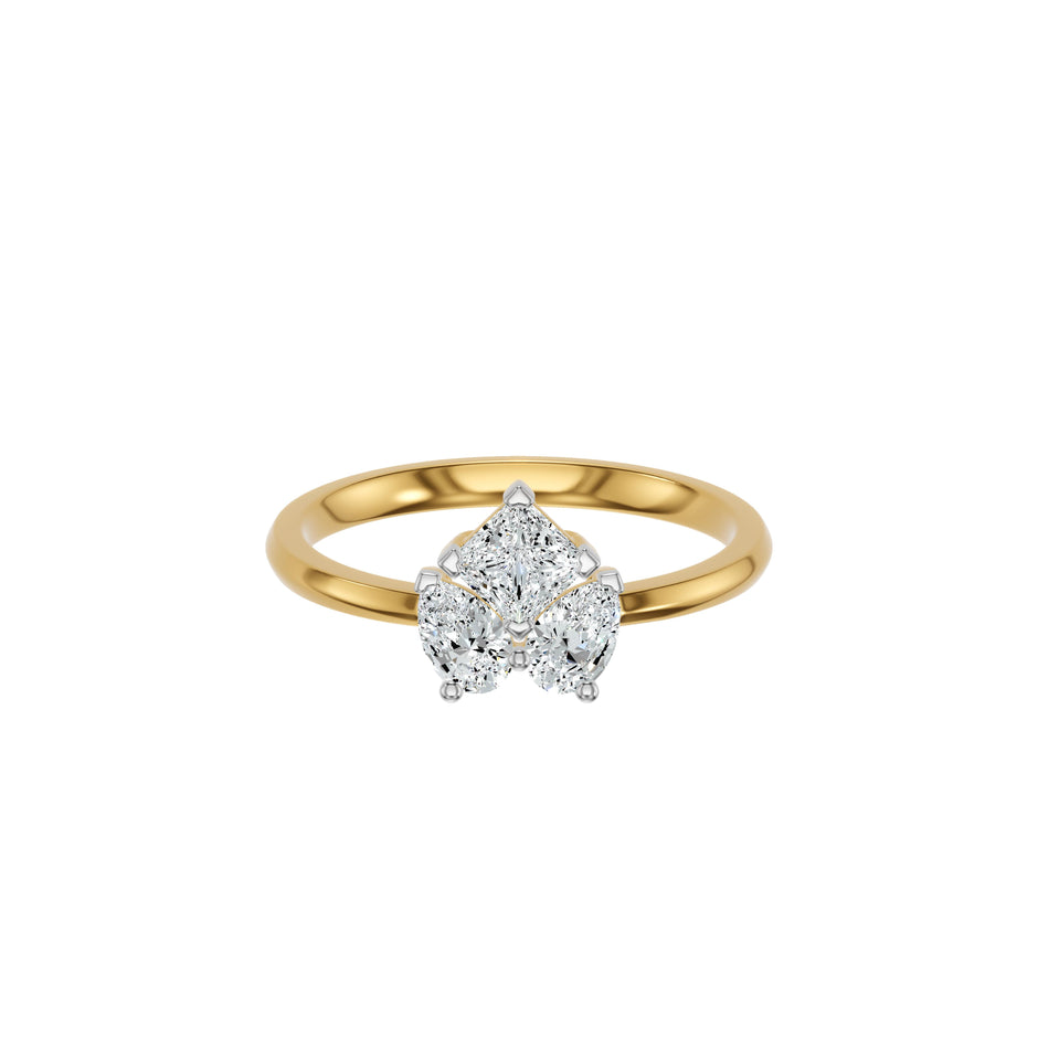 DLR002641 18 KT / Yellow Gold / 18