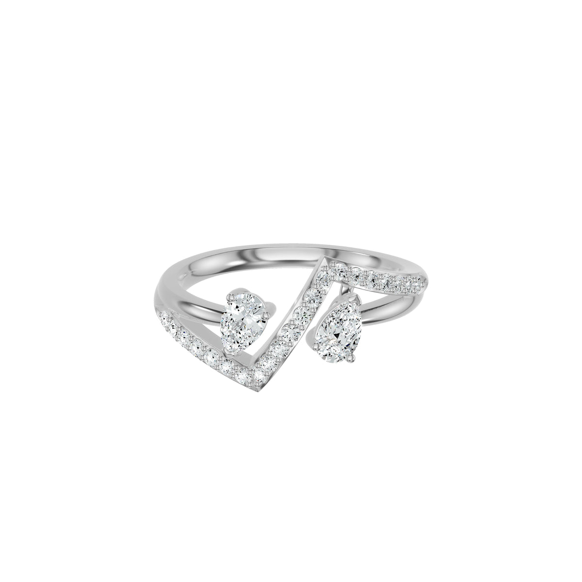 DLR002647 18 KT / White Gold / 18
