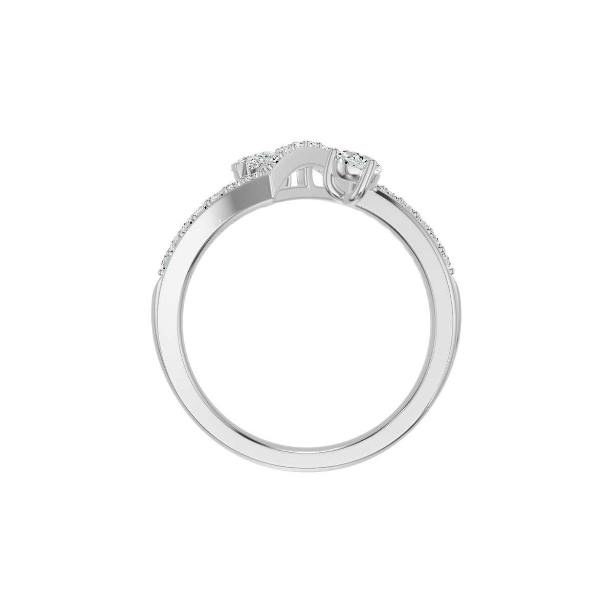DLR002647 18 KT / White Gold / 18