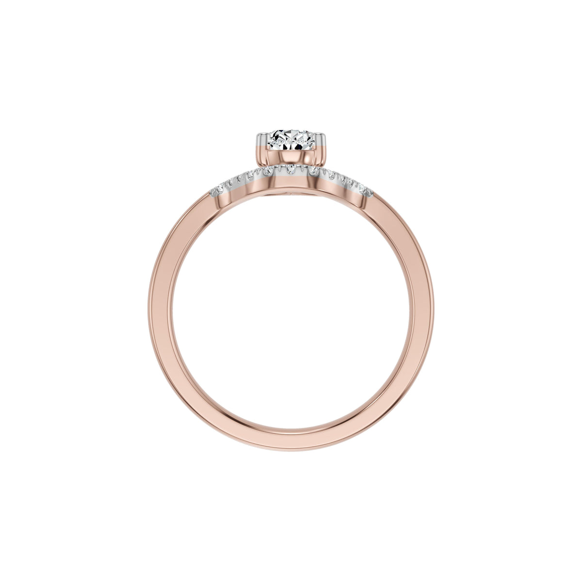DLR002649 18 KT / Rose Gold / 18