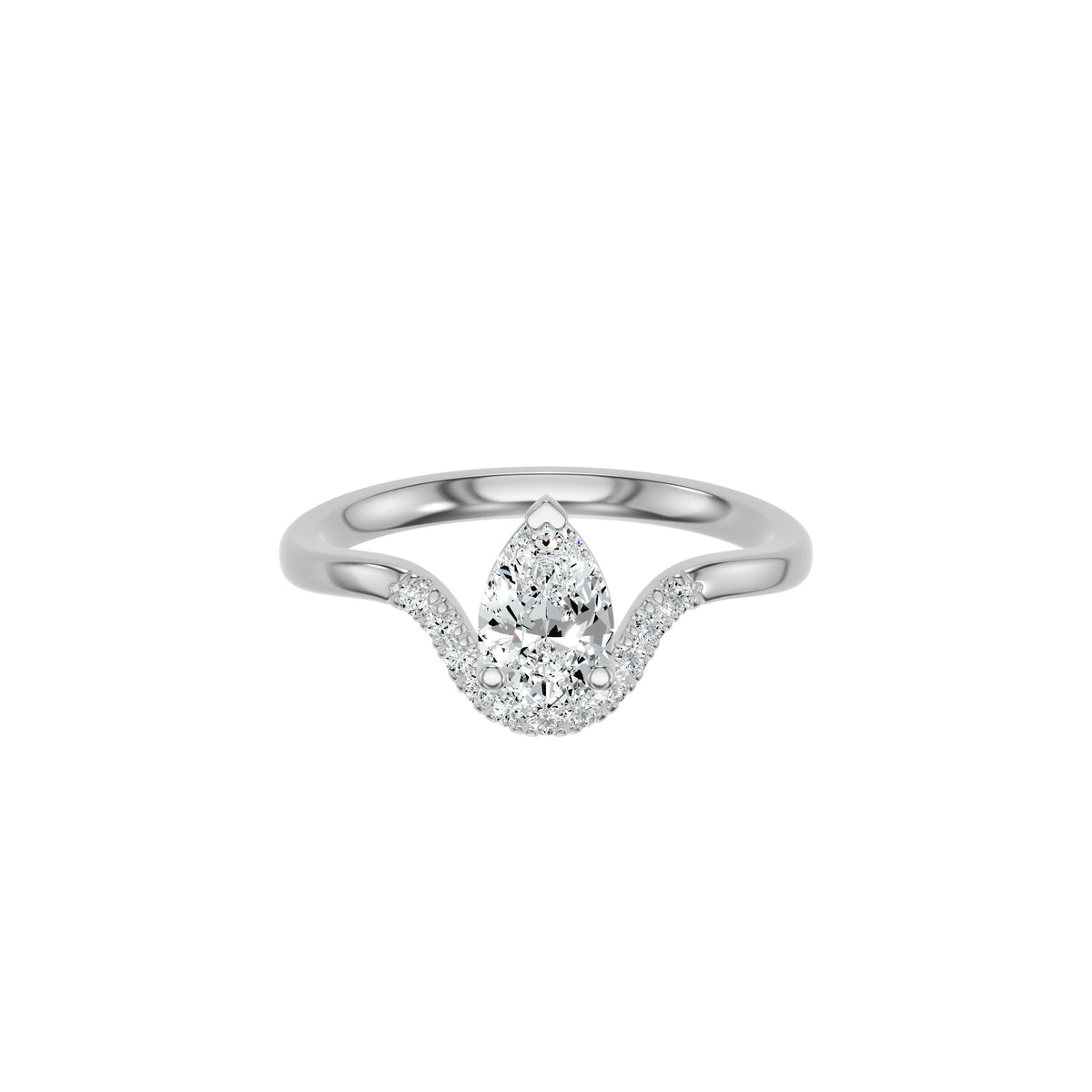DLR002649 18 KT / White Gold / 18