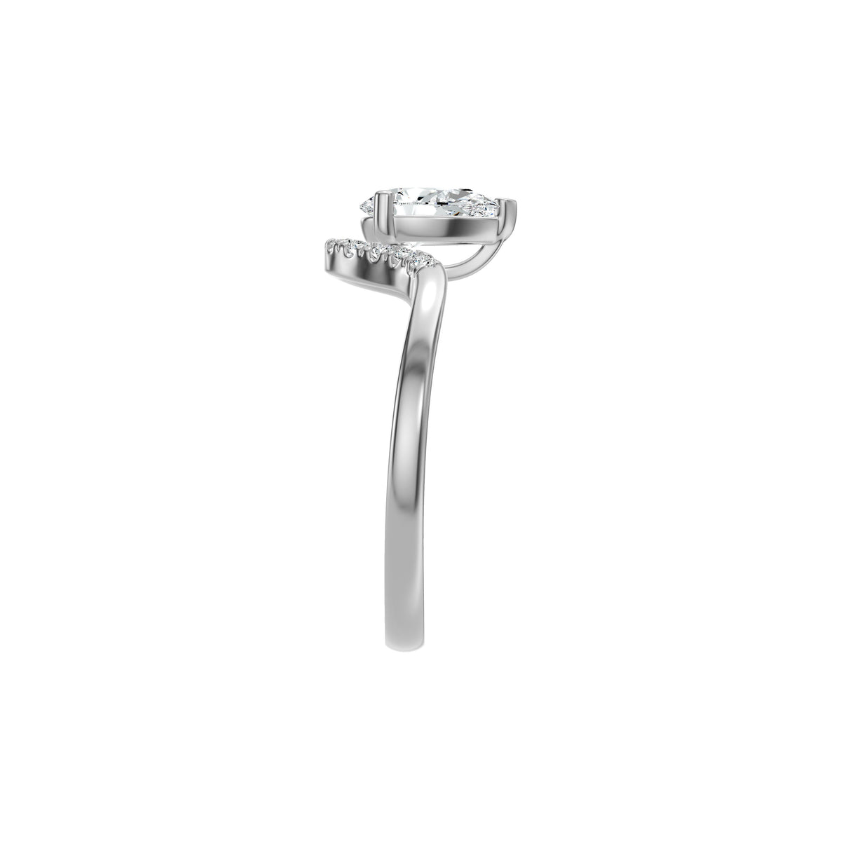DLR002649 18 KT / White Gold / 18