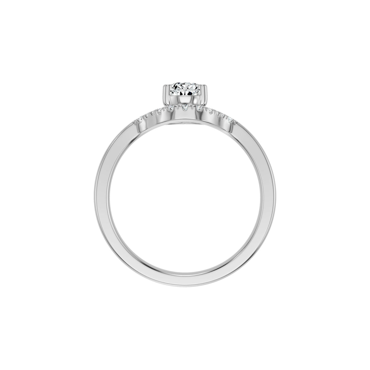 DLR002649 18 KT / White Gold / 18