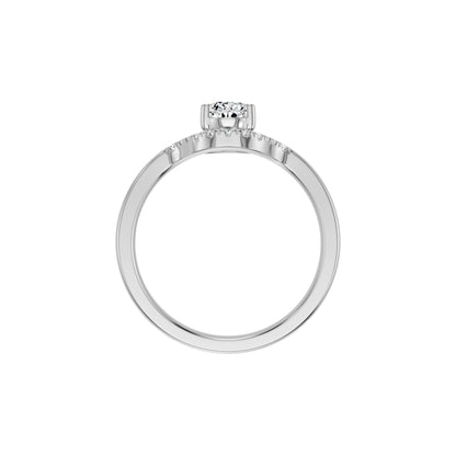 DLR002649 18 KT / White Gold / 18