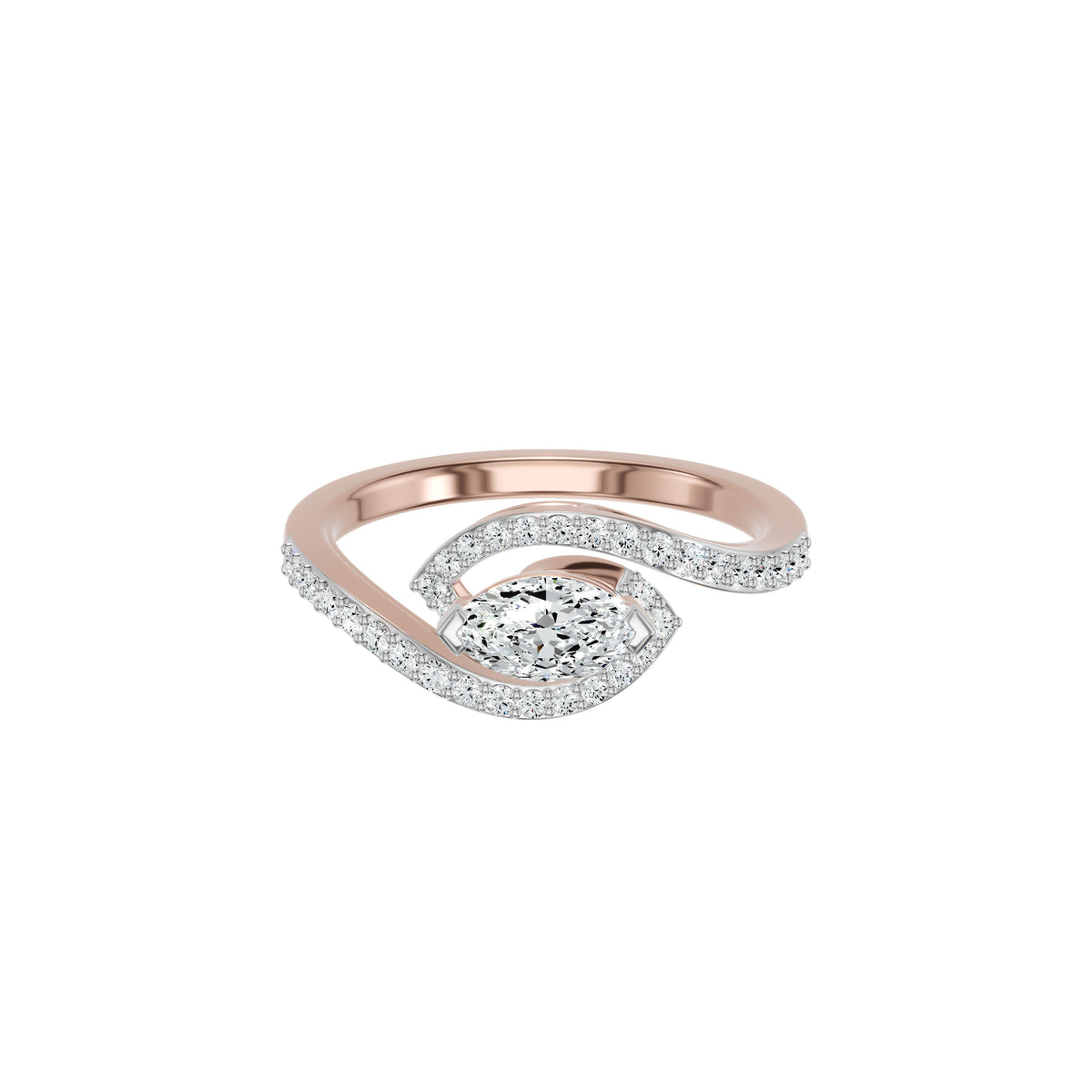 DLR002653 18 KT / Rose Gold / 18