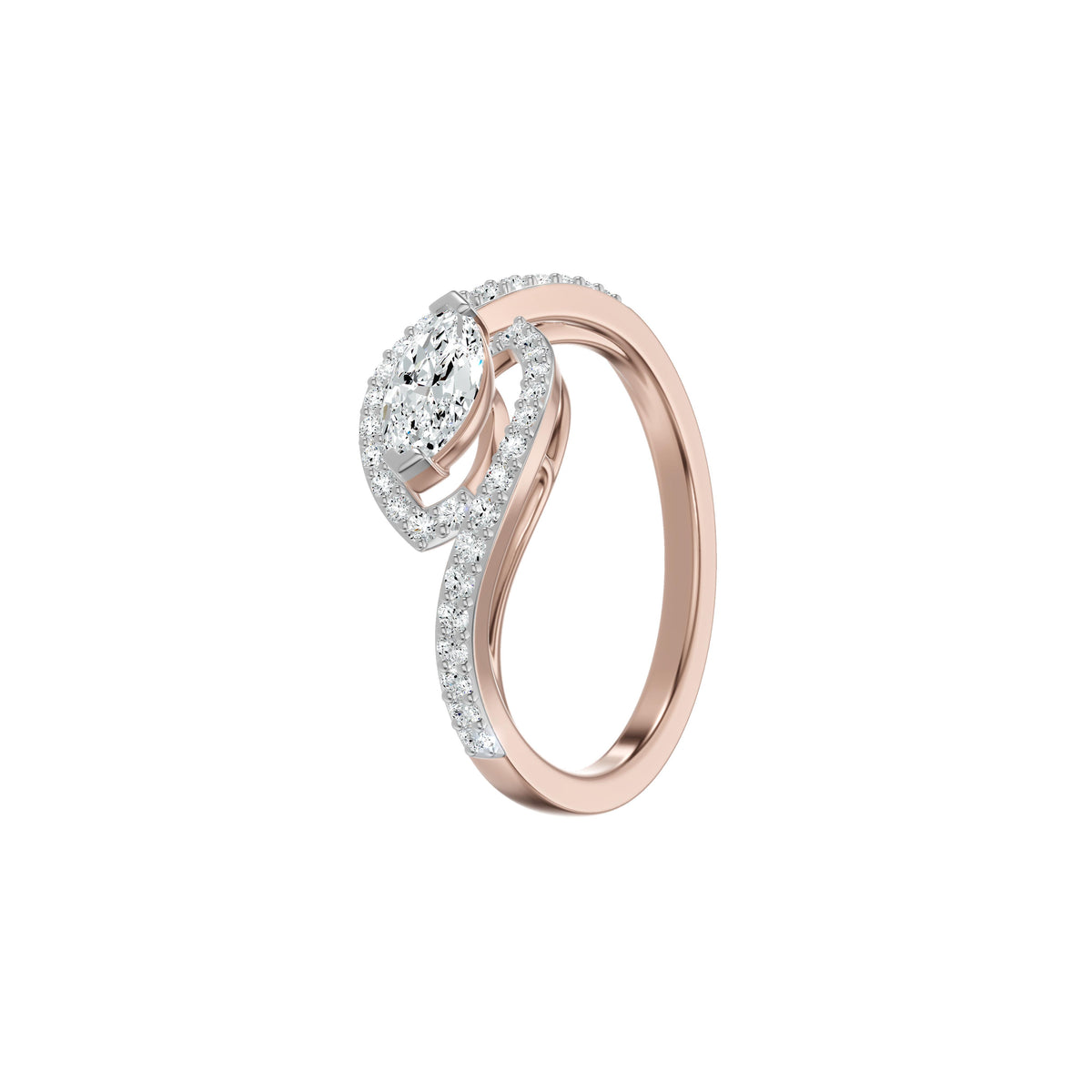 DLR002653 18 KT / Rose Gold / 18