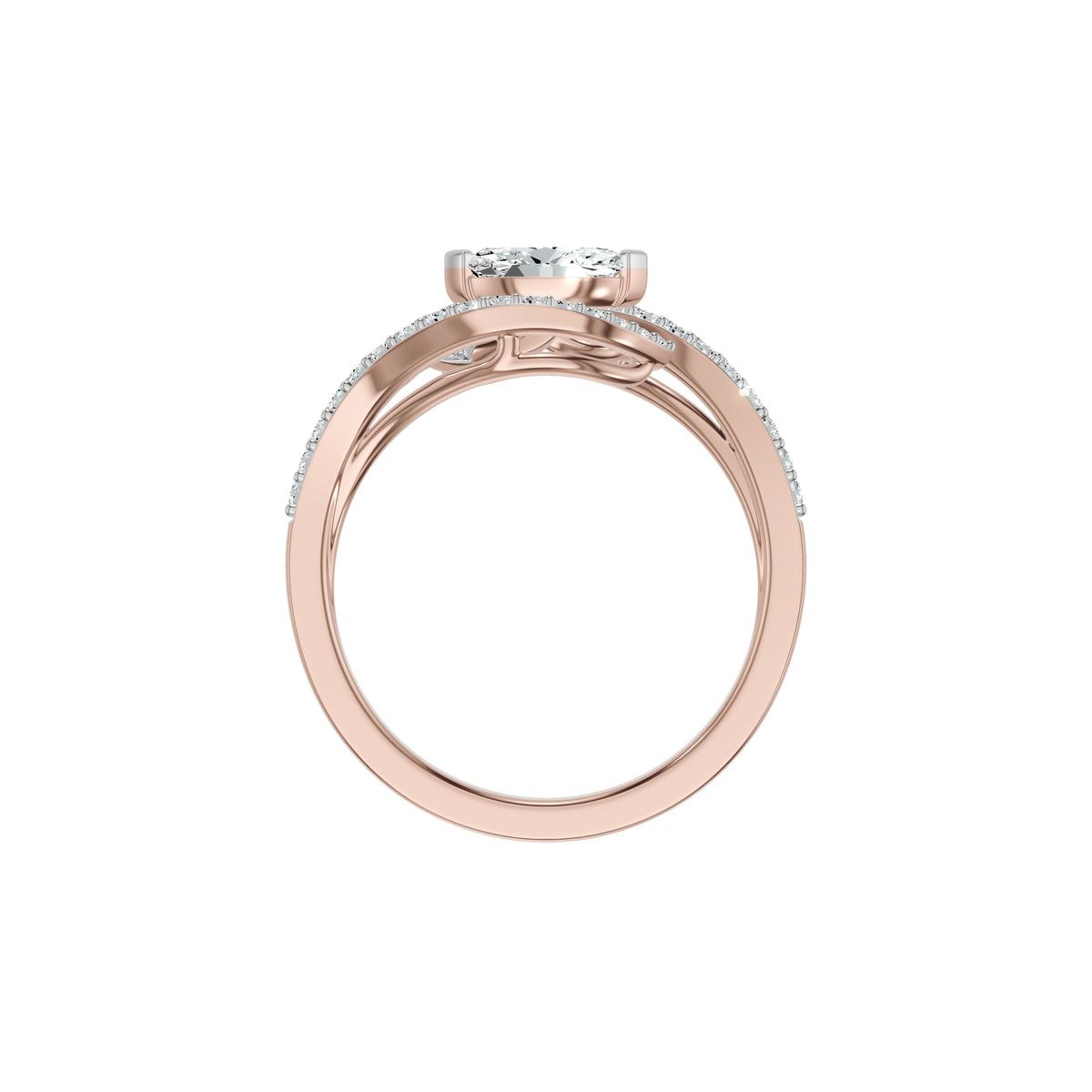 DLR002653 18 KT / Rose Gold / 18