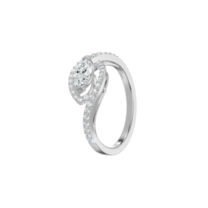DLR002653 18 KT / White Gold / 18