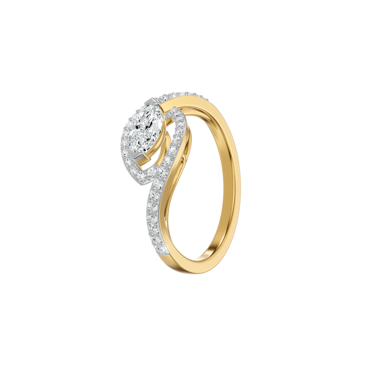 DLR002653 18 KT / Yellow Gold / 18