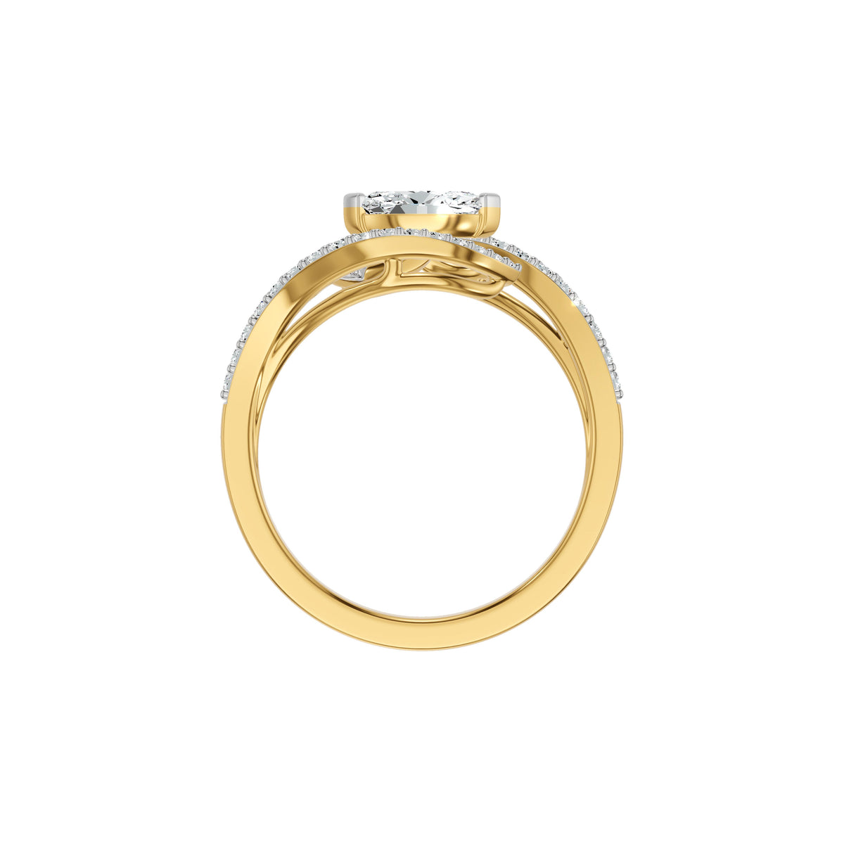 DLR002653 18 KT / Yellow Gold / 18
