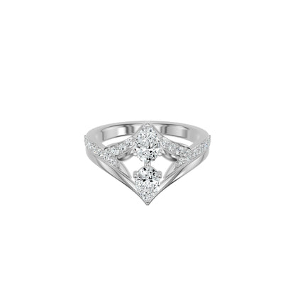DLR002654 18 KT / White Gold / 18