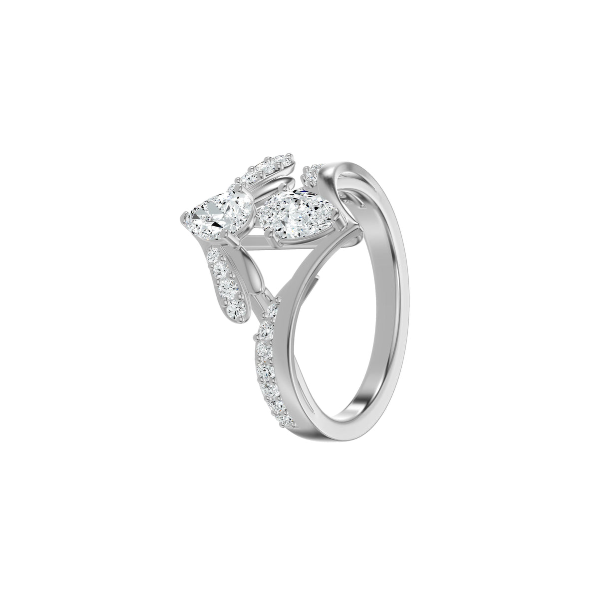 DLR002654 18 KT / White Gold / 18