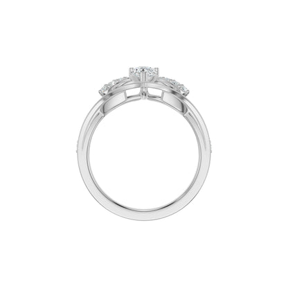 DLR002654 18 KT / White Gold / 18