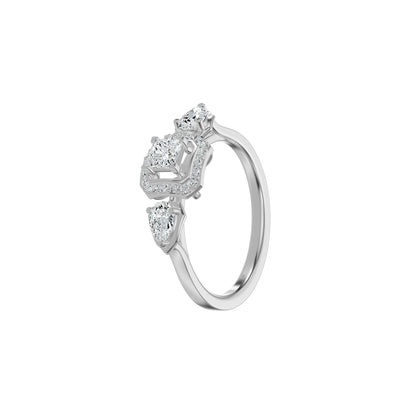 DLR002655 18 KT / White Gold / 18