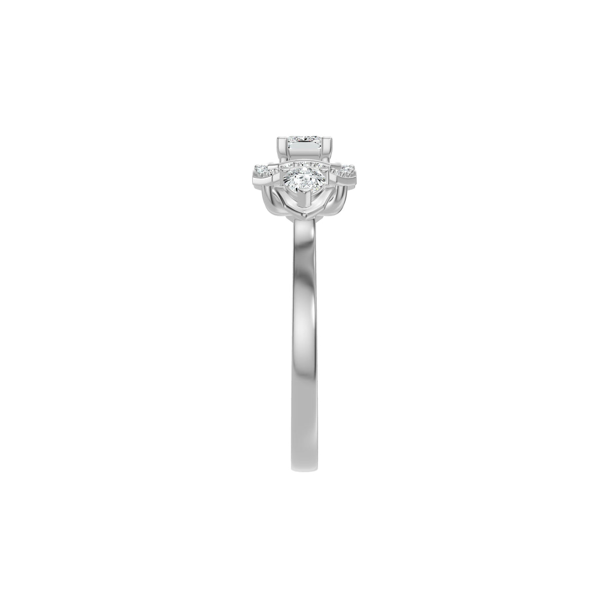 DLR002655 18 KT / White Gold / 18
