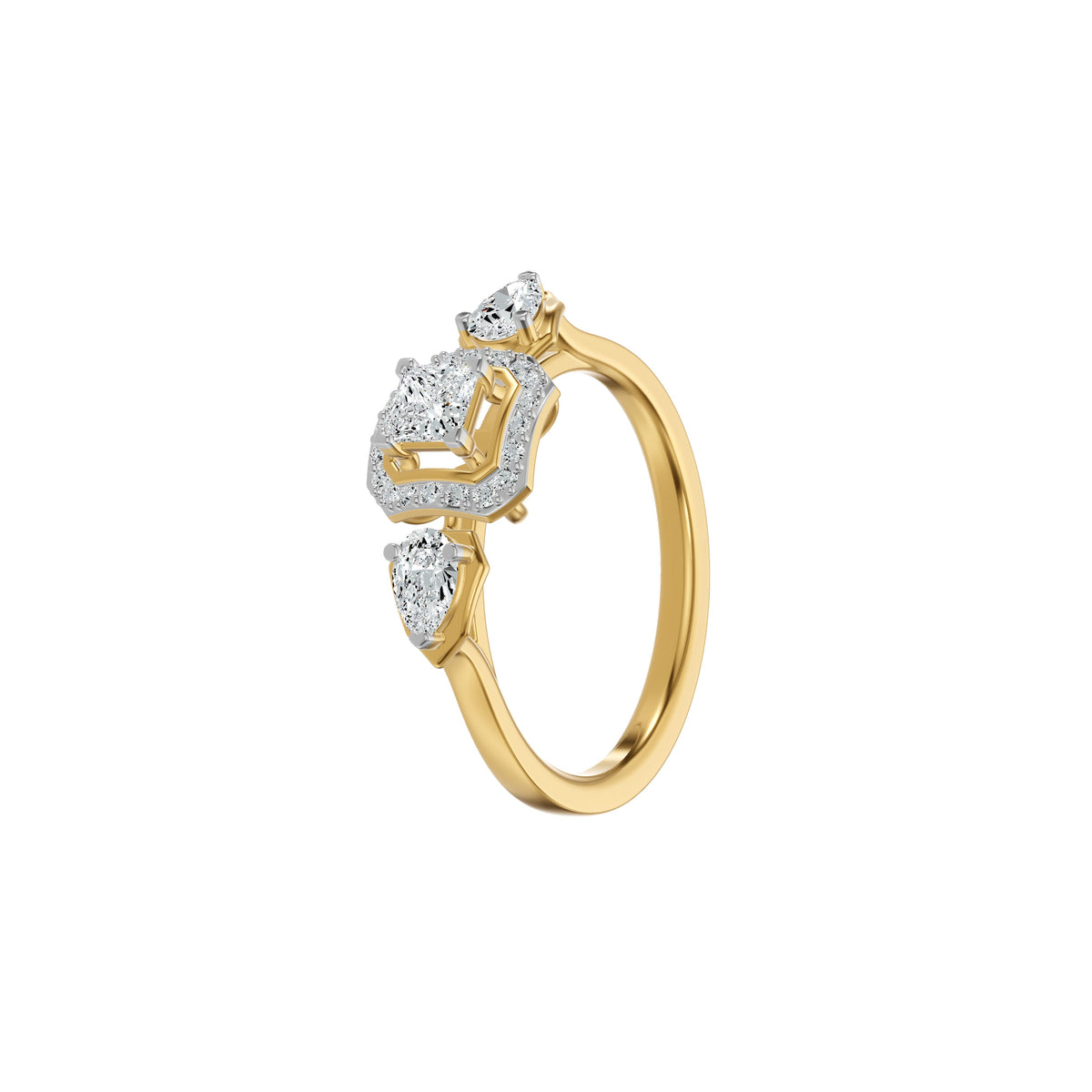 DLR002655 18 KT / Yellow Gold / 18