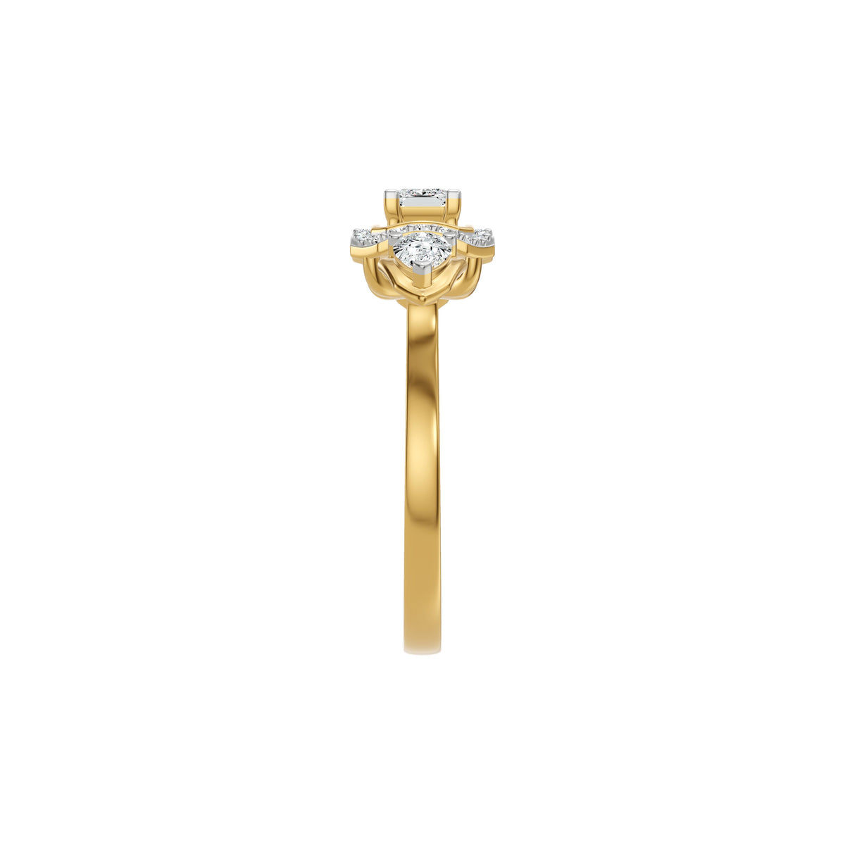 DLR002655 18 KT / Yellow Gold / 18