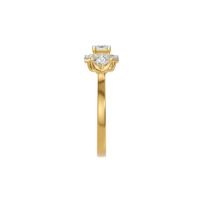 DLR002655 18 KT / Yellow Gold / 18