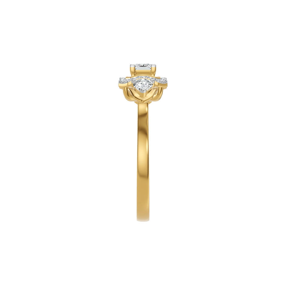 DLR002655 18 KT / Yellow Gold / 18