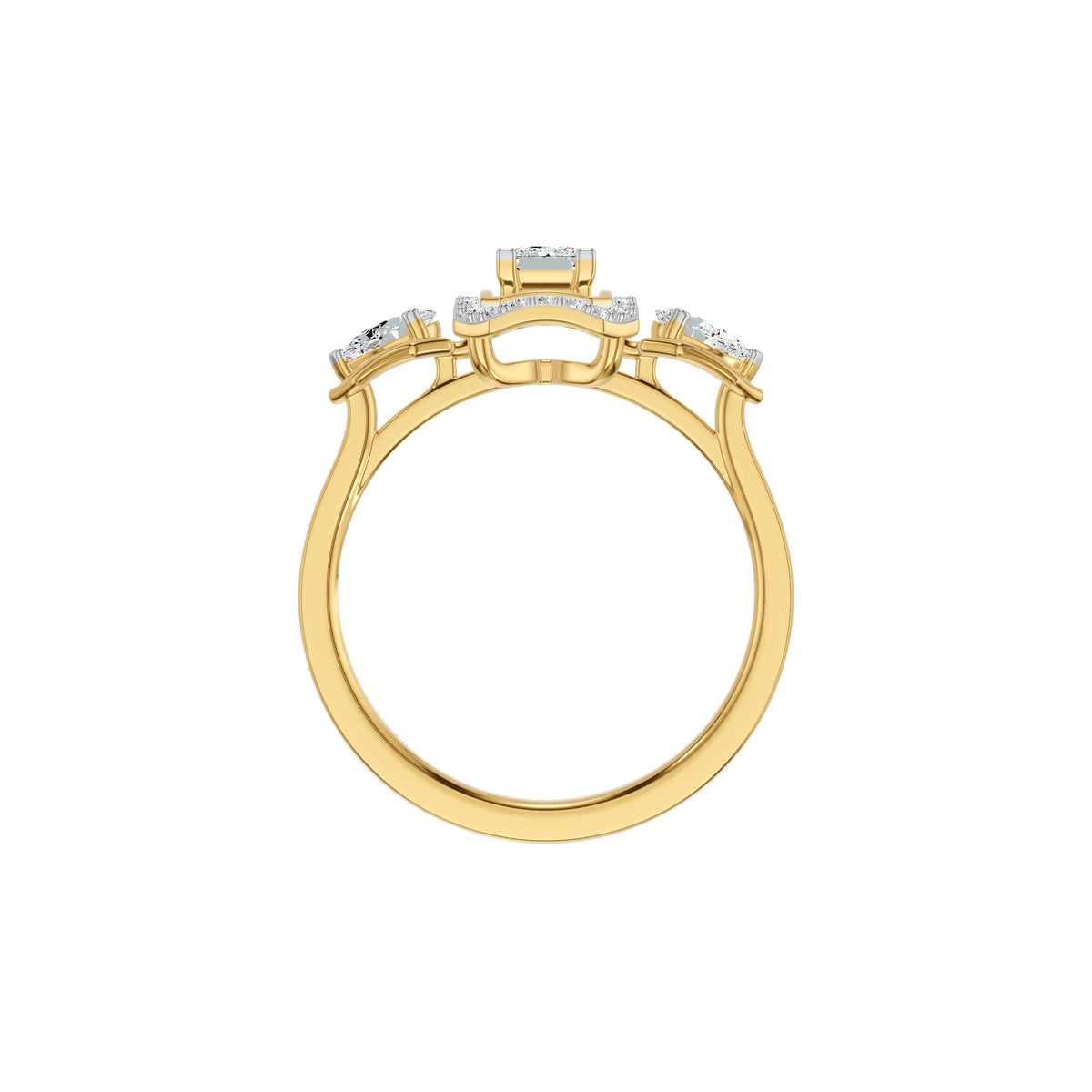 DLR002655 18 KT / Yellow Gold / 18