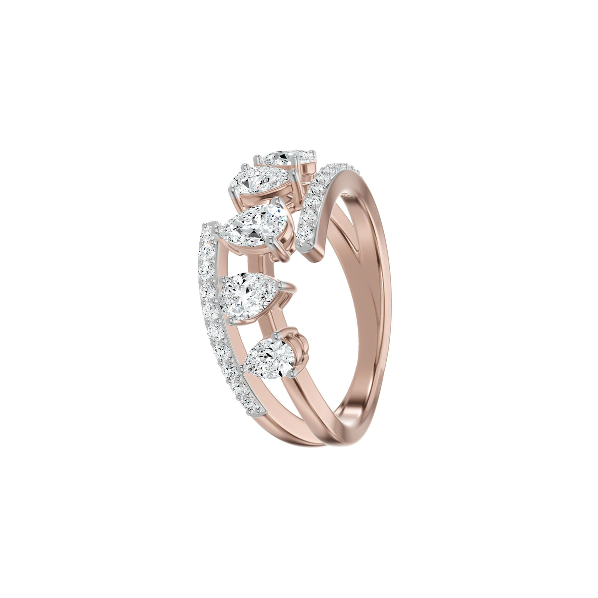 DLR002663 18 KT / Rose Gold / 18