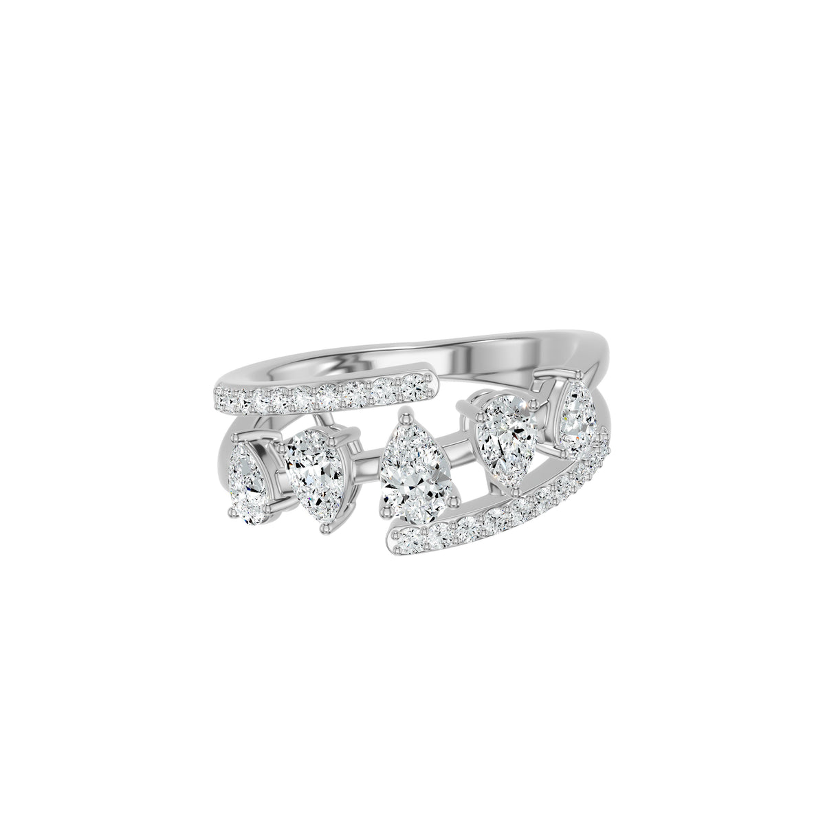 DLR002663 18 KT / White Gold / 18