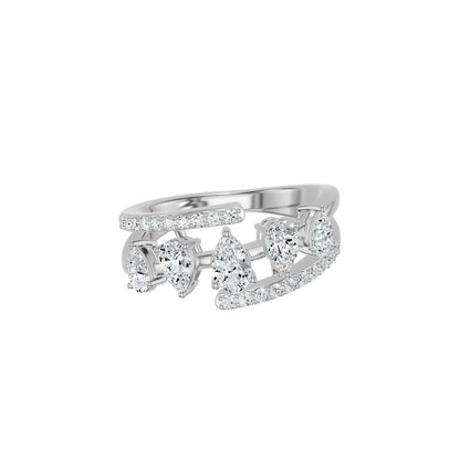 DLR002663 18 KT / White Gold / 18