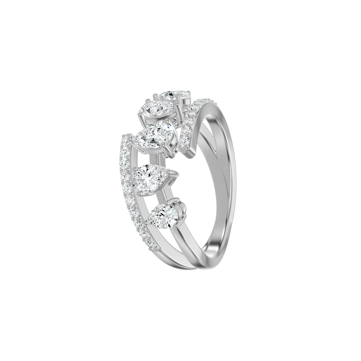 DLR002663 18 KT / White Gold / 18