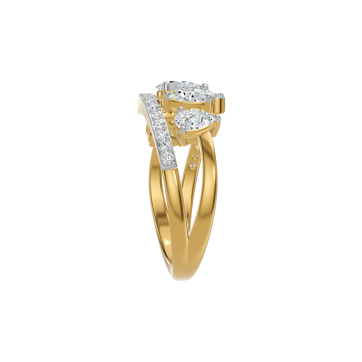 DLR002663 18 KT / Yellow Gold / 18