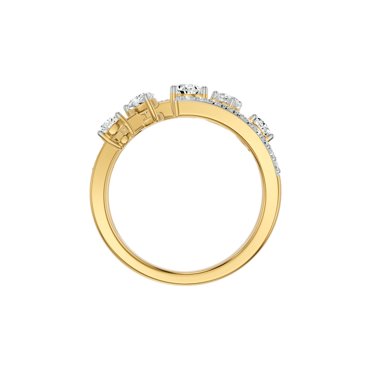 DLR002663 18 KT / Yellow Gold / 18