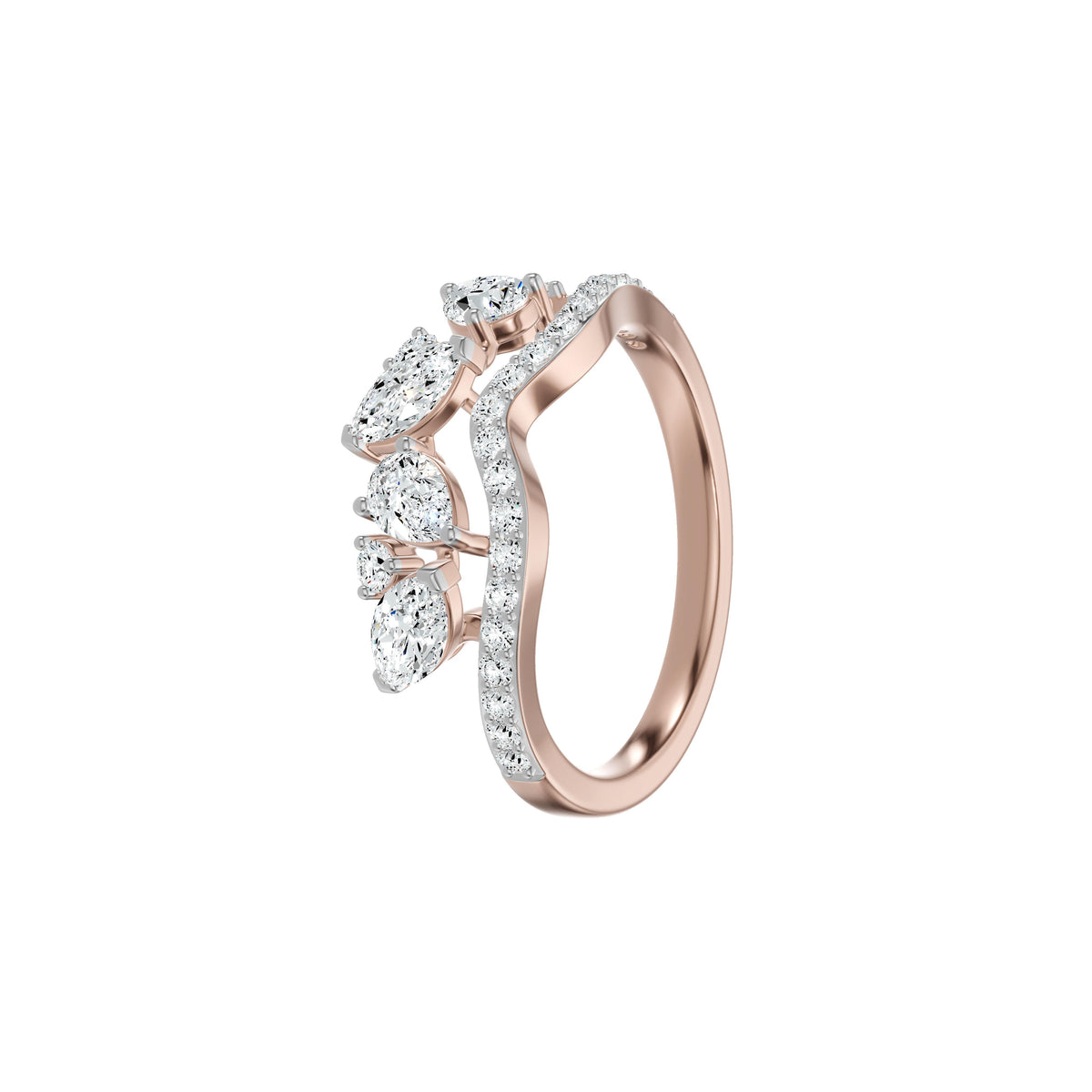 DLR002664 18 KT / Rose Gold / 18
