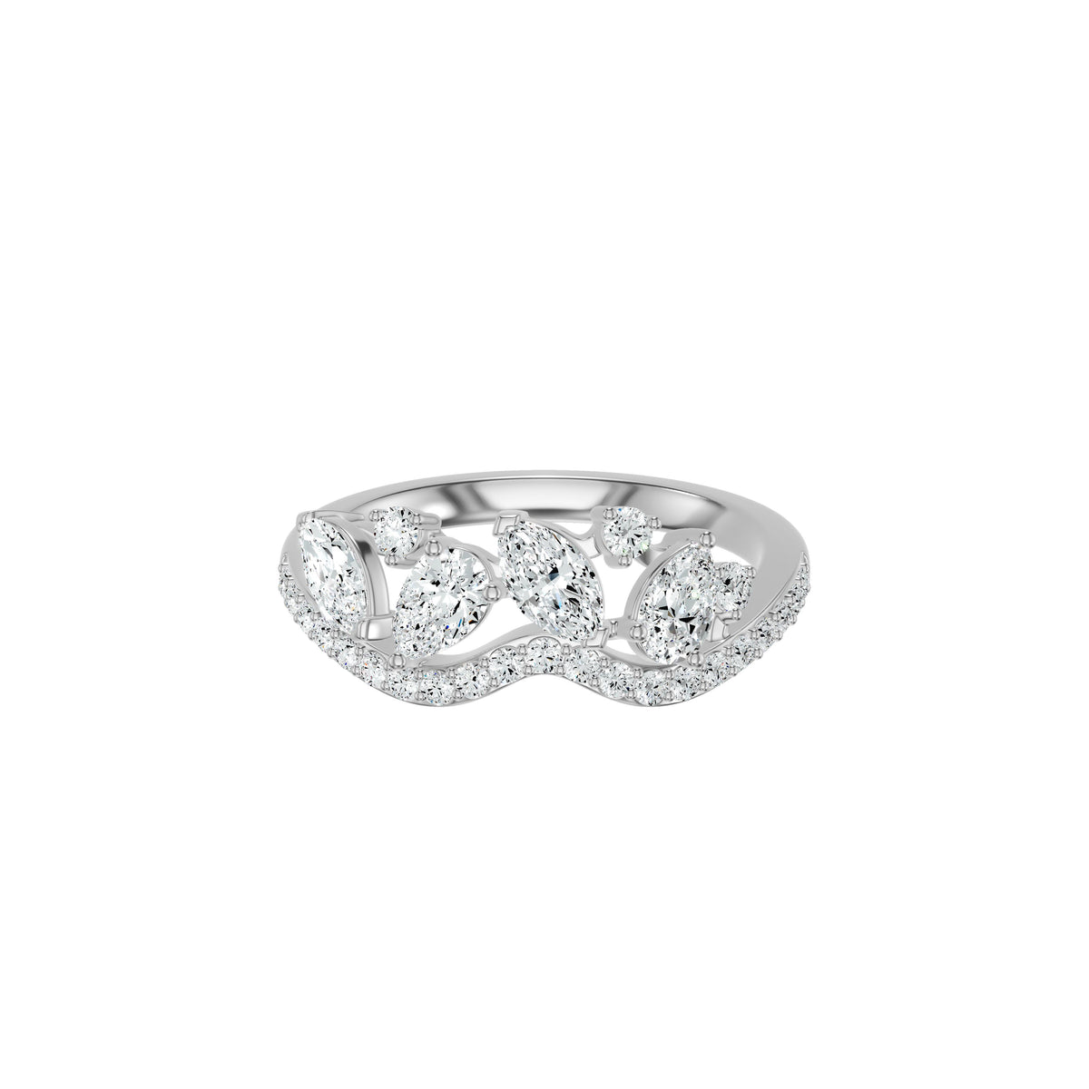 DLR002664 18 KT / White Gold / 18