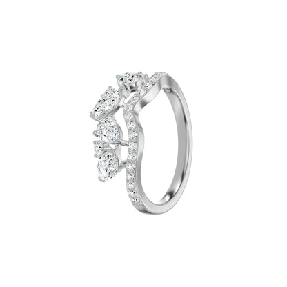 DLR002664 18 KT / White Gold / 18