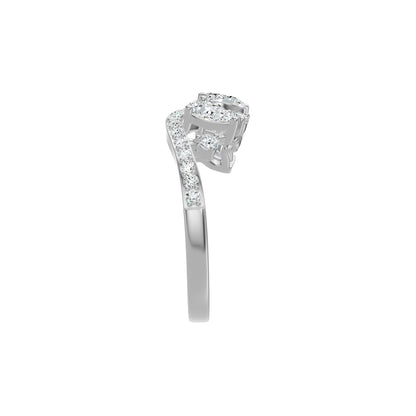 DLR002664 18 KT / White Gold / 18