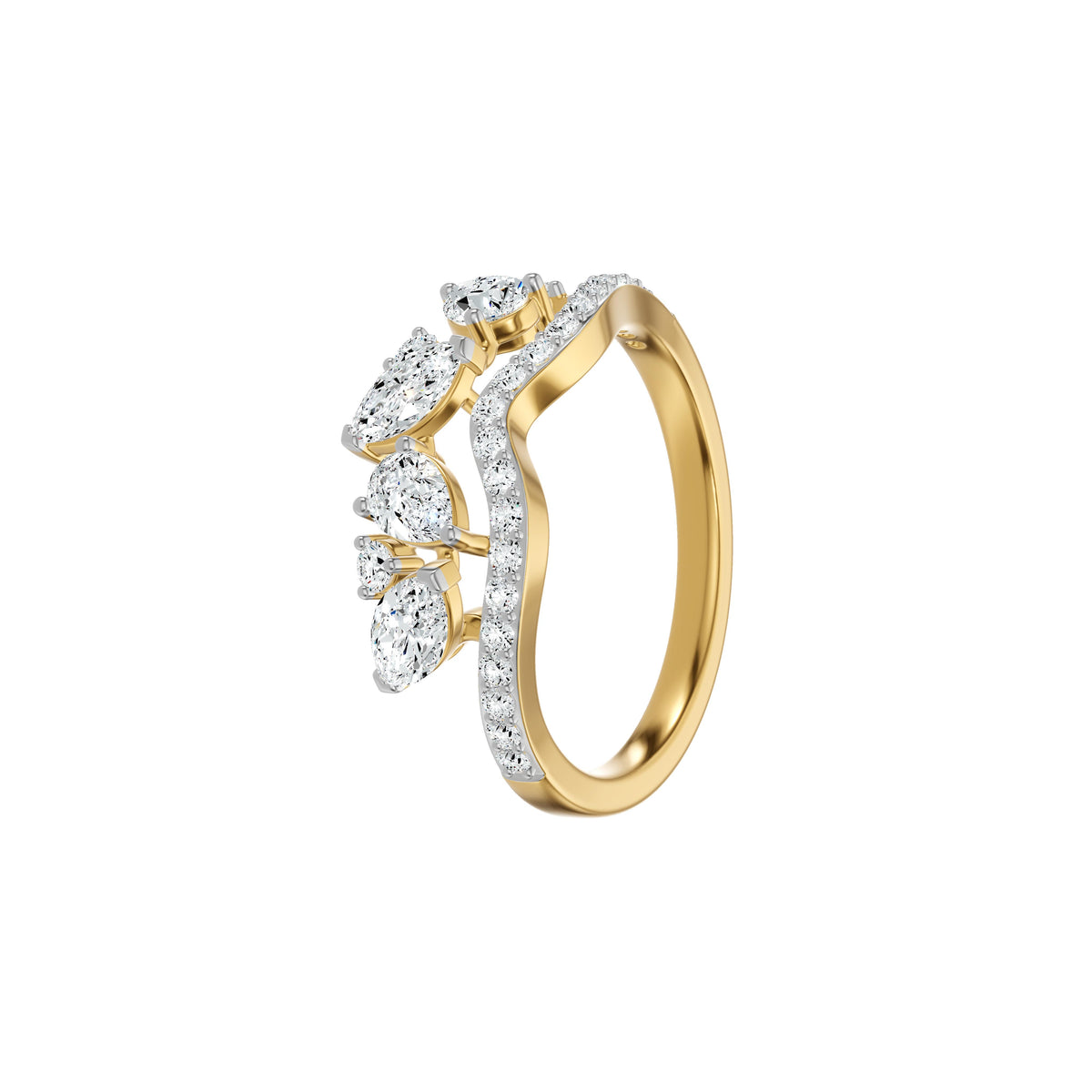 DLR002664 18 KT / Yellow Gold / 18