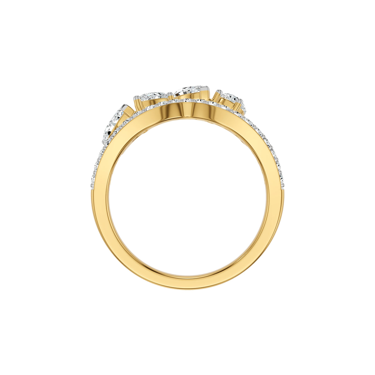 DLR002664 18 KT / Yellow Gold / 18
