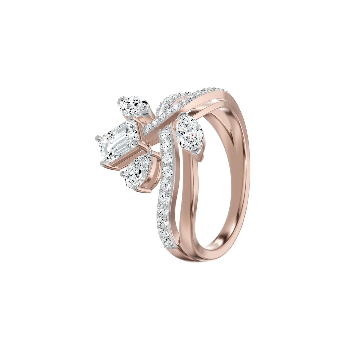 DLR002665 18 KT / Rose Gold / 18