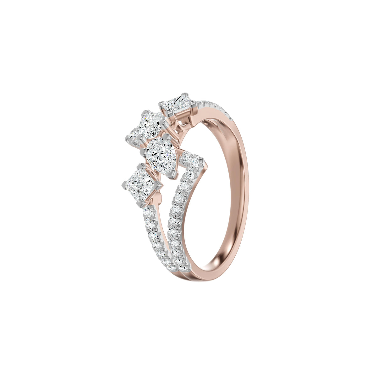 DLR002670 18 KT / Rose Gold / 18